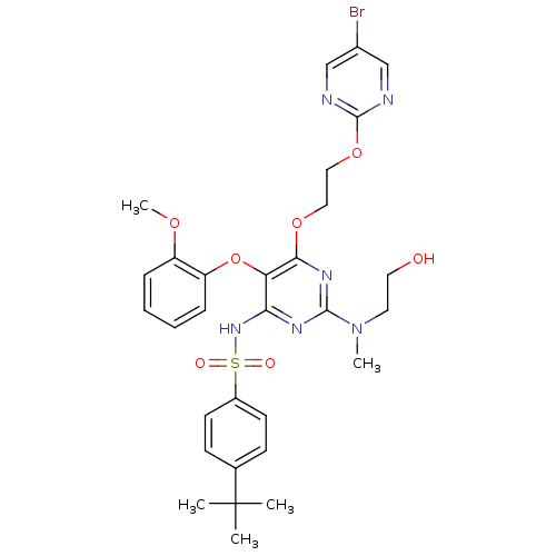 Chemical structure of BindingDB Monomer ID 50107570