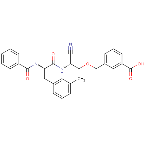 Chemical structure of BindingDB Monomer ID 50107620
