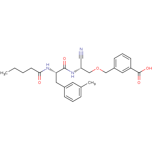 Chemical structure of BindingDB Monomer ID 50107629