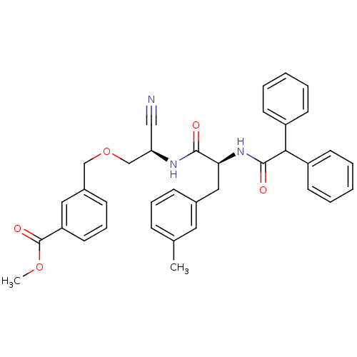 Chemical structure of BindingDB Monomer ID 50107631