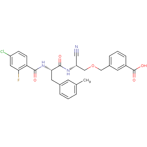 Chemical structure of BindingDB Monomer ID 50107639