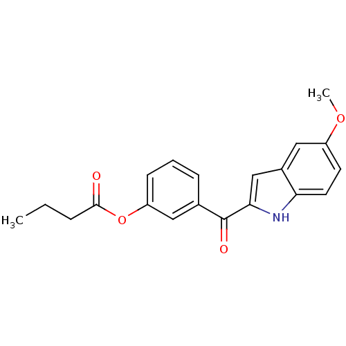 Chemical structure of BindingDB Monomer ID 50107674