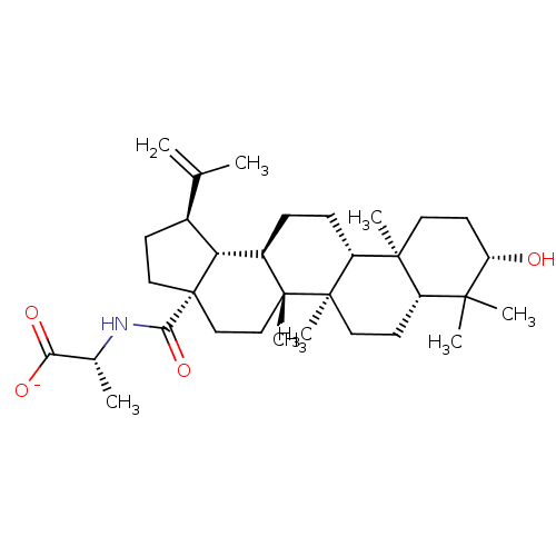 Chemical structure of BindingDB Monomer ID 50107840