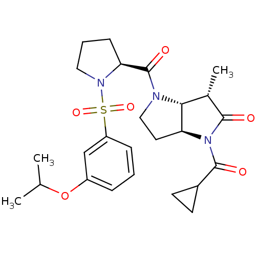 Chemical structure of BindingDB Monomer ID 50107906