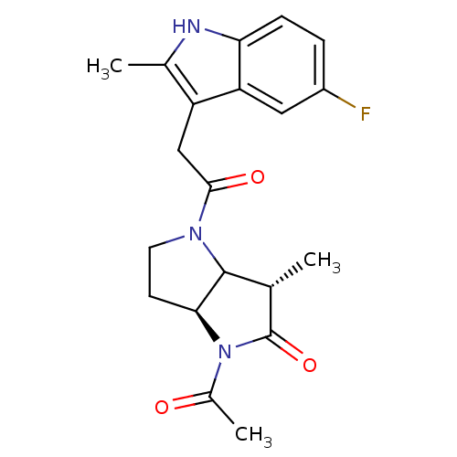 Chemical structure of BindingDB Monomer ID 50107942