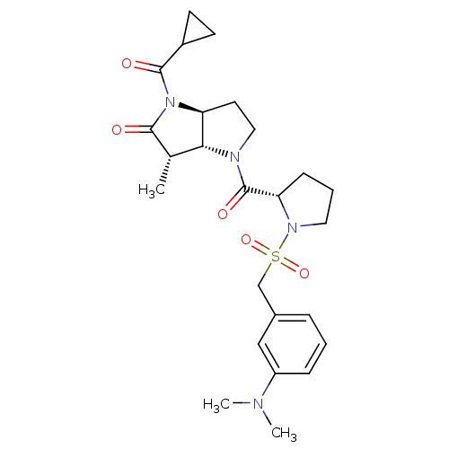 Chemical structure of BindingDB Monomer ID 50107945
