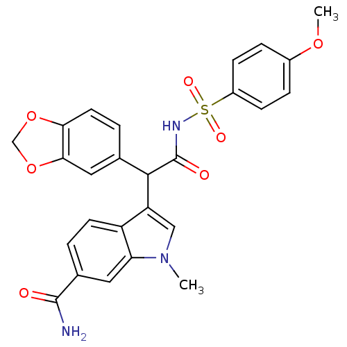 Chemical structure of BindingDB Monomer ID 50108185