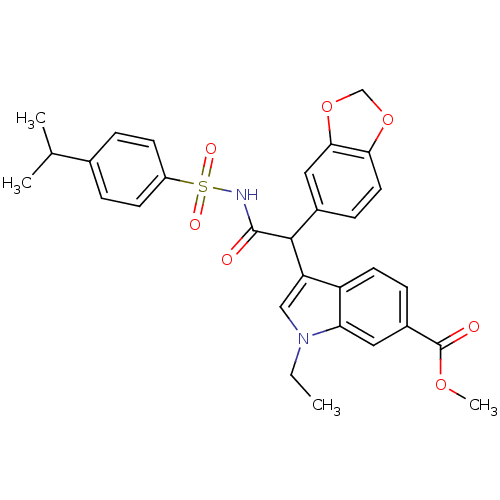 Chemical structure of BindingDB Monomer ID 50108186