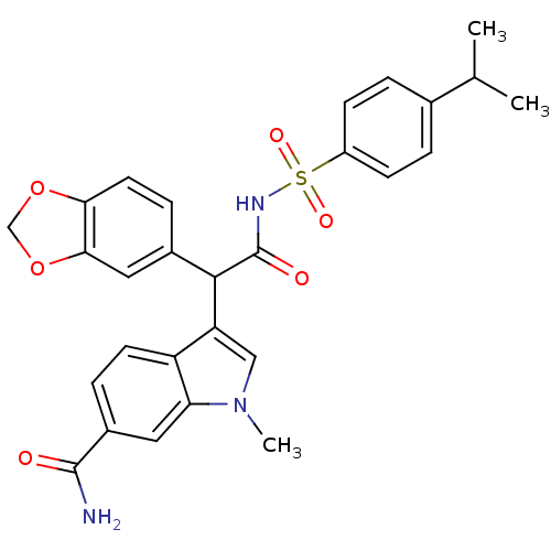 Chemical structure of BindingDB Monomer ID 50108187