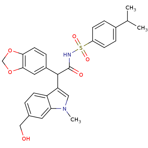 Chemical structure of BindingDB Monomer ID 50108188