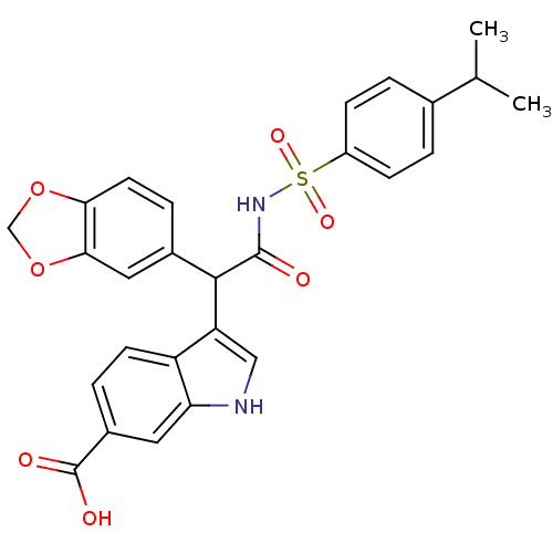 Chemical structure of BindingDB Monomer ID 50108190