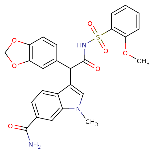 Chemical structure of BindingDB Monomer ID 50108191