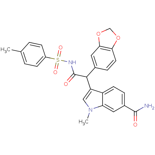 Chemical structure of BindingDB Monomer ID 50108194