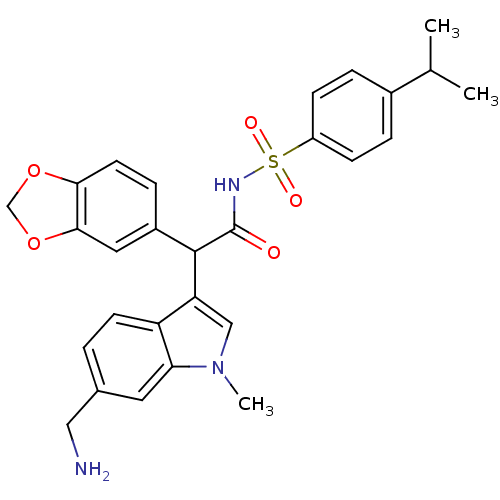 Chemical structure of BindingDB Monomer ID 50108199