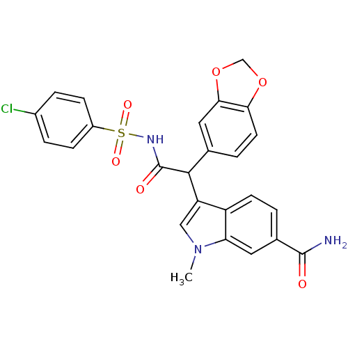 Chemical structure of BindingDB Monomer ID 50108200