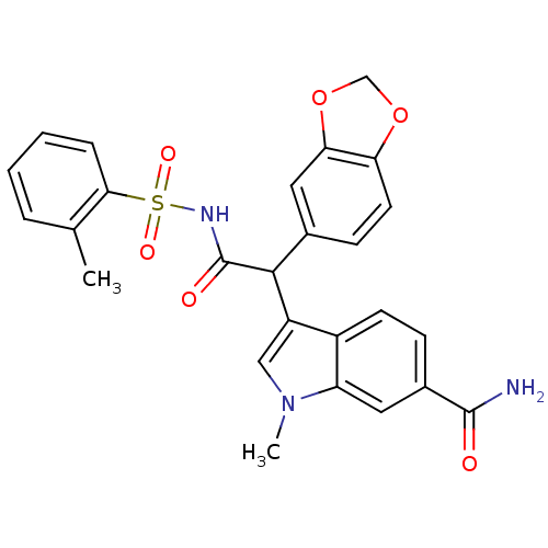 Chemical structure of BindingDB Monomer ID 50108203