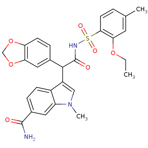 Chemical structure of BindingDB Monomer ID 50108204
