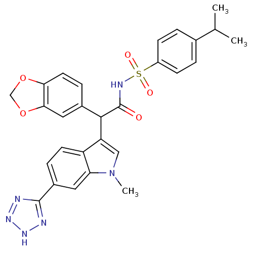 Chemical structure of BindingDB Monomer ID 50108205