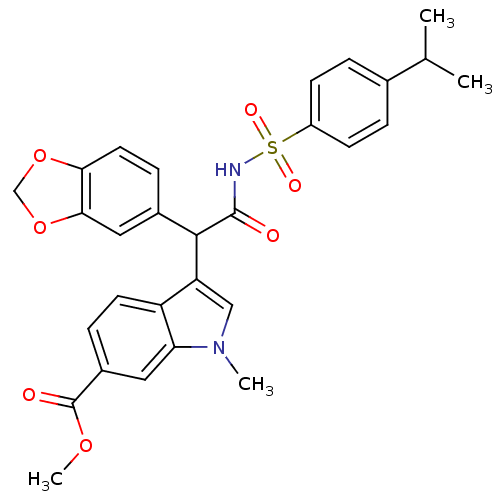 Chemical structure of BindingDB Monomer ID 50108206