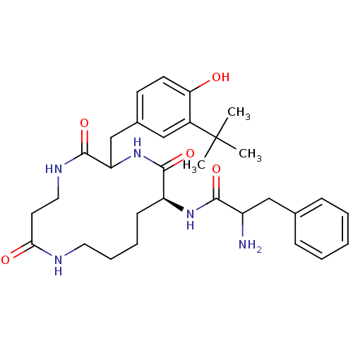 Chemical structure of BindingDB Monomer ID 50108827