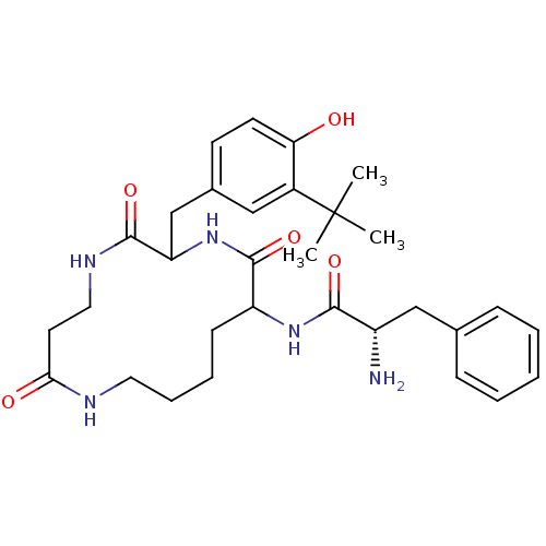 Chemical structure of BindingDB Monomer ID 50108828