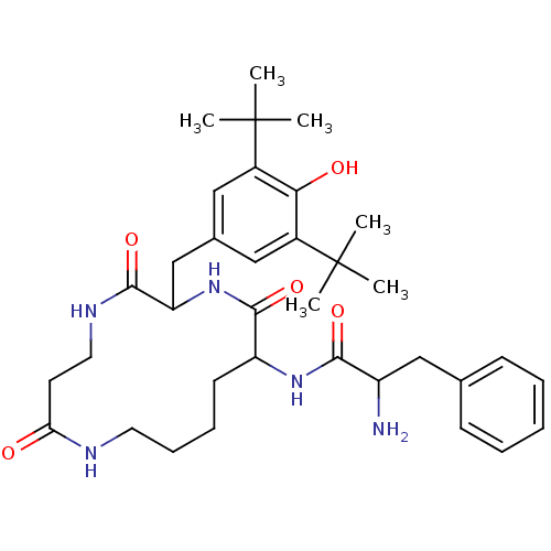 Chemical structure of BindingDB Monomer ID 50108836