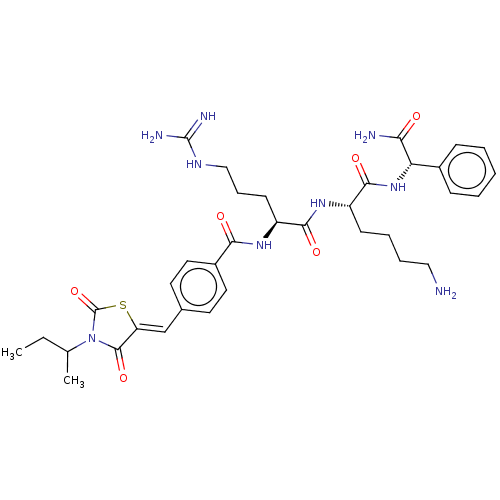 Chemical structure of BindingDB Monomer ID 50109045