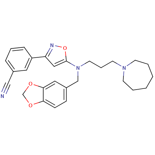 Chemical structure of BindingDB Monomer ID 50109075