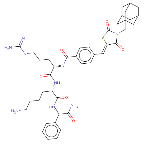 Chemical structure of BindingDB Monomer ID 50109142