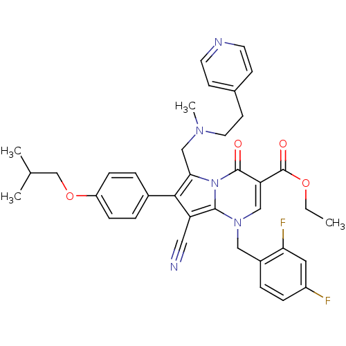 Chemical structure of BindingDB Monomer ID 50109202