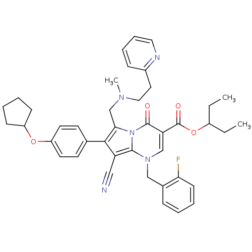 Chemical structure of BindingDB Monomer ID 50109203