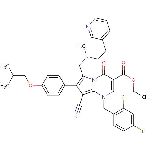 Chemical structure of BindingDB Monomer ID 50109204