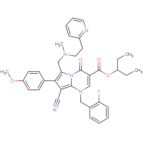 Chemical structure of BindingDB Monomer ID 50109205