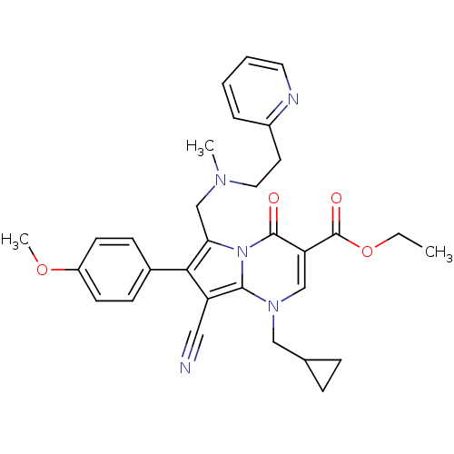 Chemical structure of BindingDB Monomer ID 50109206