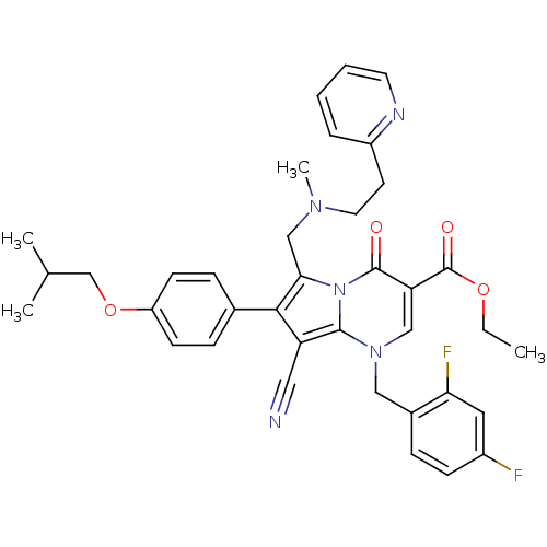 Chemical structure of BindingDB Monomer ID 50109209