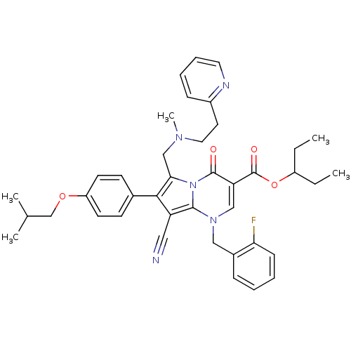 Chemical structure of BindingDB Monomer ID 50109222