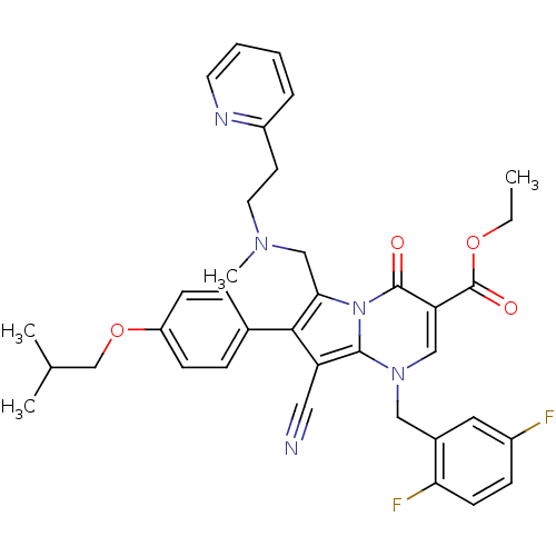 Chemical structure of BindingDB Monomer ID 50109226