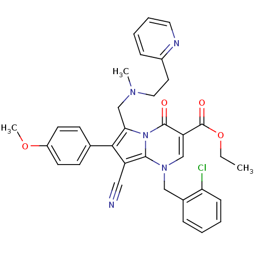 Chemical structure of BindingDB Monomer ID 50109229