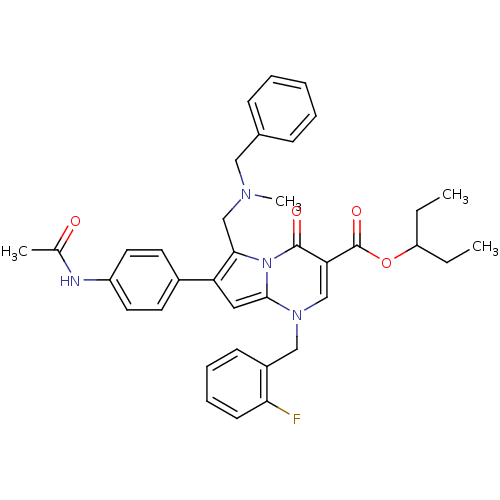 Chemical structure of BindingDB Monomer ID 50109232