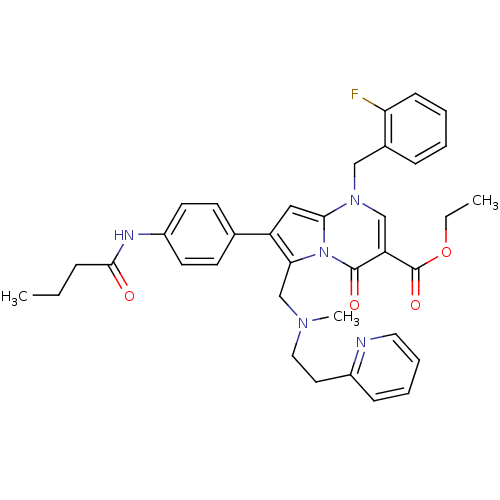 Chemical structure of BindingDB Monomer ID 50109234