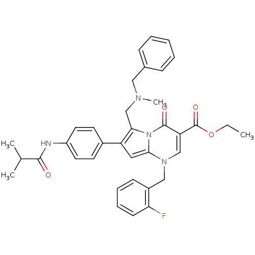 Chemical structure of BindingDB Monomer ID 50109237
