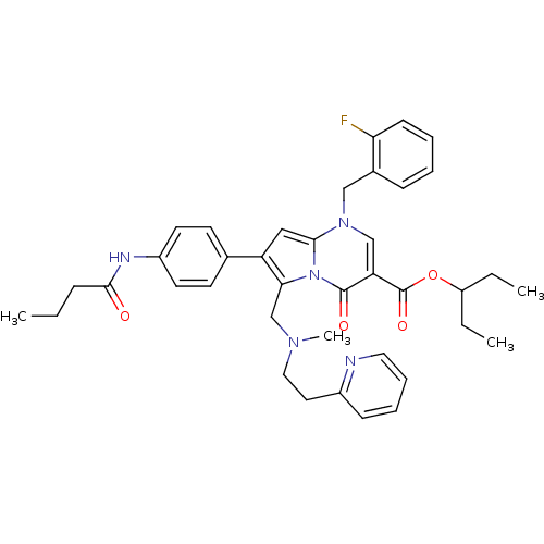 Chemical structure of BindingDB Monomer ID 50109245