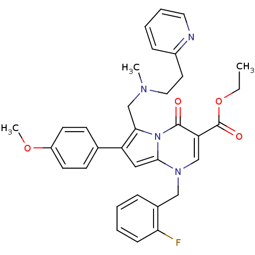 Chemical structure of BindingDB Monomer ID 50109250