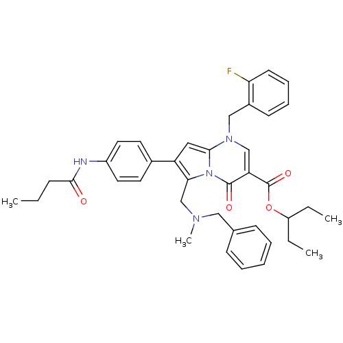 Chemical structure of BindingDB Monomer ID 50109253