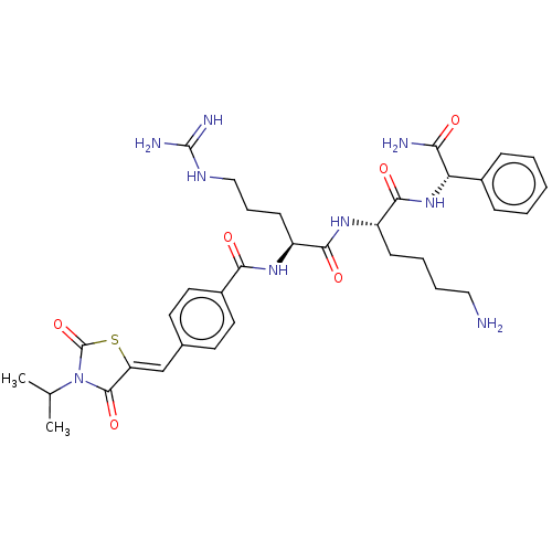 Chemical structure of BindingDB Monomer ID 50109263