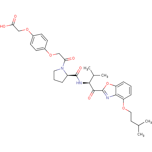 Chemical structure of BindingDB Monomer ID 50109768