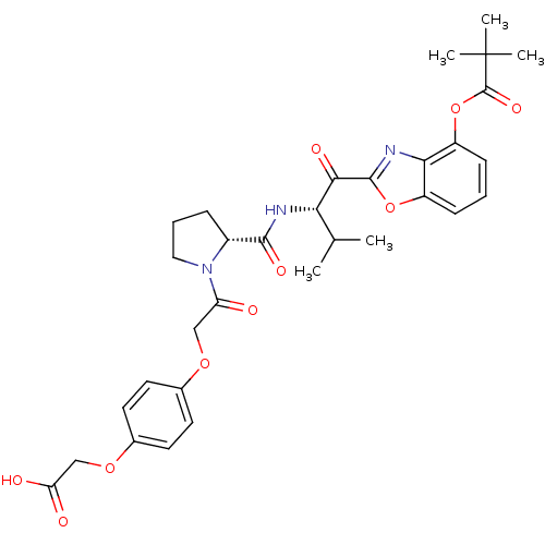 Chemical structure of BindingDB Monomer ID 50109769