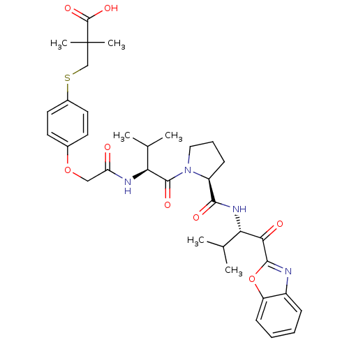 Chemical structure of BindingDB Monomer ID 50109771