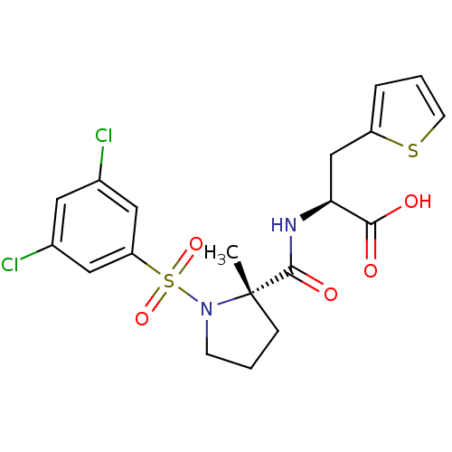 Chemical structure of BindingDB Monomer ID 50109995