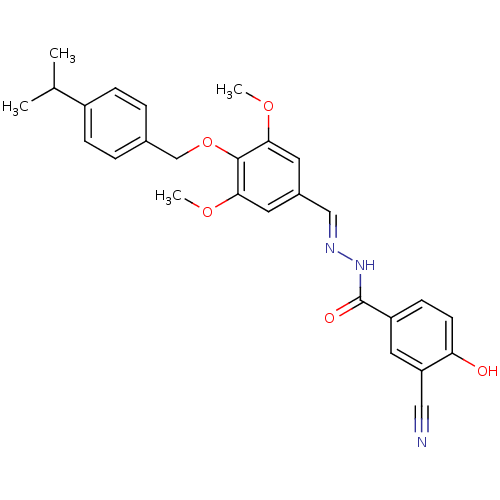 Chemical structure of BindingDB Monomer ID 50110054